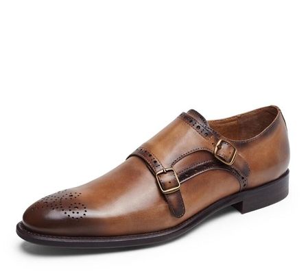 Luxe vleugels Brogue Oxford schoenen, mannen casual formele schoenen voor de bruiloft