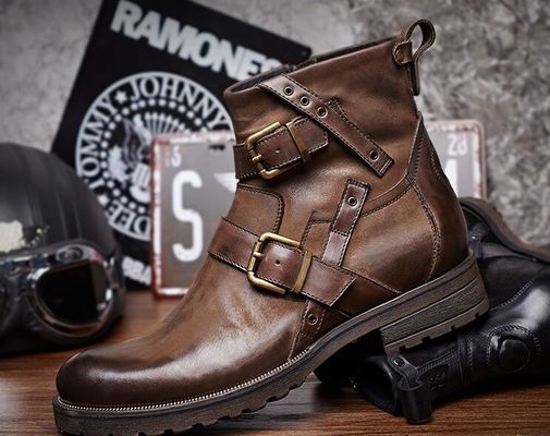 Mensen Chelsea laarzen waterdicht Mensen Zwarte Lederen Lace Up Dress Boots