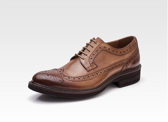 Klassieke bruidsleer mannen schoenen, lace up mannen casual leren schoenen
