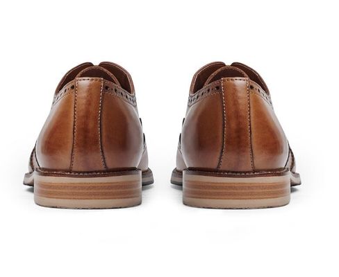 Gepersonaliseerde mannen bruidsjurk schoenen handgemaakte full grain leder Goodyear gewelt schoenen