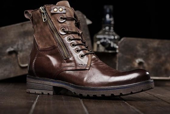 Hoogteverhogende hielen Lift Casual schoenen Flat Lace Up Mensen Lift Dress Schoenen