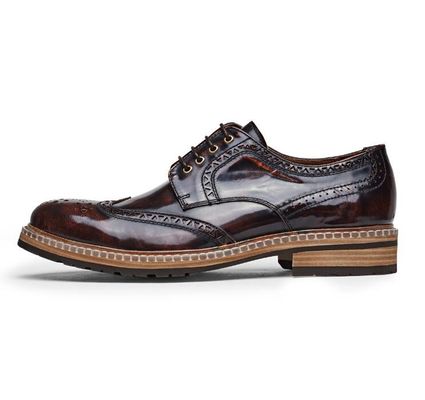 Mode Italiaanse ontwerper mannen Formele jurk schoenen Echt leer plat Luxe trouw schoenen