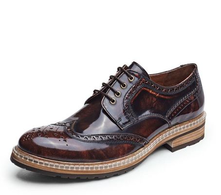 Mode Italiaanse ontwerper mannen Formele jurk schoenen Echt leer plat Luxe trouw schoenen
