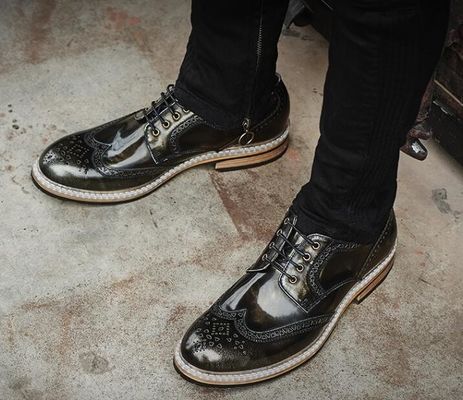 Mode Italiaanse ontwerper mannen Formele jurk schoenen Echt leer plat Luxe trouw schoenen