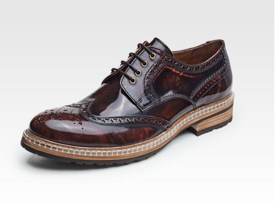 Mode Italiaanse ontwerper mannen Formele jurk schoenen Echt leer plat Luxe trouw schoenen