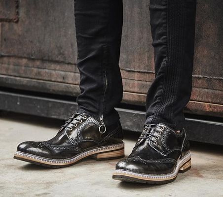 Mode Italiaanse ontwerper mannen Formele jurk schoenen Echt leer plat Luxe trouw schoenen
