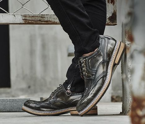 Mode Italiaanse ontwerper mannen Formele jurk schoenen Echt leer plat Luxe trouw schoenen