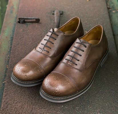 Zwarte ronde tenen Mensen casual schoenen ademend zakelijke casual sport schoenen