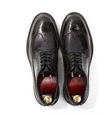 Brand Italiaanse Mensen Lederschoenen Platte Schoenen Zwarte Slip On Dress Schoenen