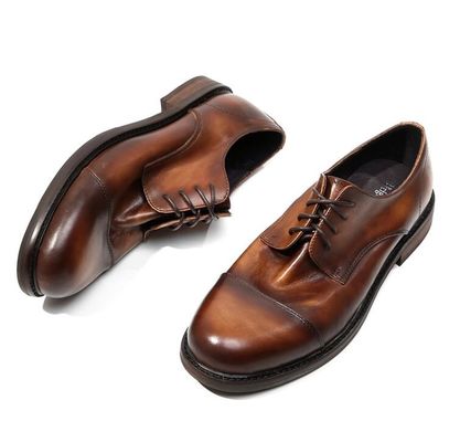 Bullock Mensen Formele jurk Schoenen Mode Bruin Mensen Lederen Oxford Schoenen