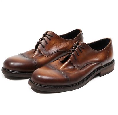 Bullock Mensen Formele jurk Schoenen Mode Bruin Mensen Lederen Oxford Schoenen