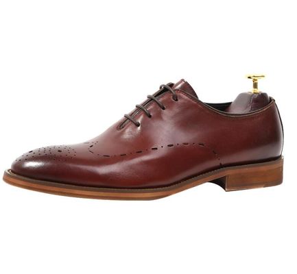 Handgemaakte patent bruiloft Mensen leer jurk schoenen Oxford stijl met zwarte gestreepte