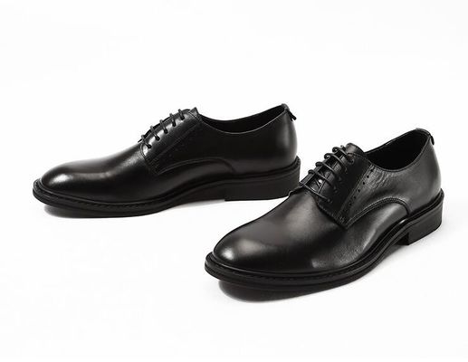Mode Embossing Mensen Lederen Kleding Schoenen Bruin Ronde Toe Standard Dans Schoenen