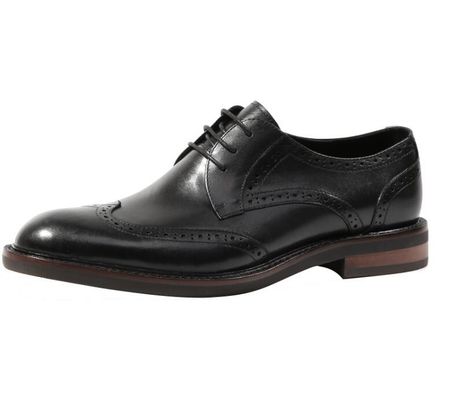 Zwart krokodilpatroon Mensen Lederen jurk Schoenen Bruin / Zwart Mannen Oxford Schoenen