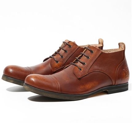 OEM Mens Casual Lace Up Schoenen Comfortabel Ademhalend Flat Driving Shoes