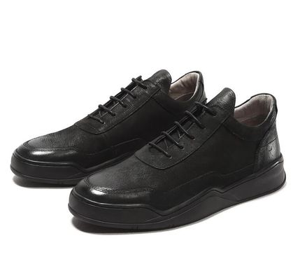 Herfst / voorjaar Mensen leer Casual schoenen Handgemaakte bruine leer Loafer schoenen