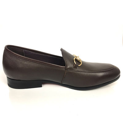 Trendy Mens Dress Leer Loafers Ronde Toe Comfortable Mens Formal Schoeisel