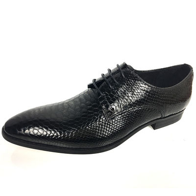 Mannelijke zwart schoenen, Italiaanse handgemaakte gewone schoenen mannen 2018