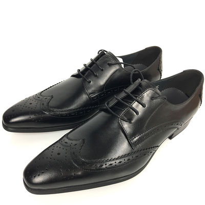 China Groothandel Oxfords Italiaans Design Mode Schoenen Fancy Men Oxford Dress Schoenen Bruiloftsrubber