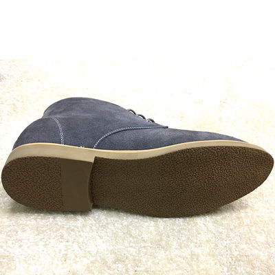Big Size Italiaanse stijlvolle mannen suede woestijnlaarzen, winter enkel premium suede laarzen