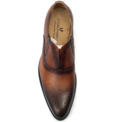 Italië Handgemaakte lederen mannen formele jurk schoenen Oxford kantoor schoenen