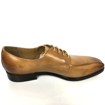 Hoogteverhogende Lifting Dress Schoenen Mannen Lederen Oxford met vierkante tenen