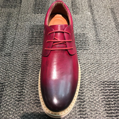 OEM Mensen Lederen Casual Schoenen, Klassieke Mannen Oxford Schoenen Voor Four Seasons