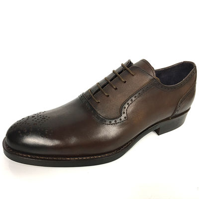Op maat gemaakt Goodyear Mensen Dress Shoes Fashion Style Hoogwaardige zakelijke schoenen