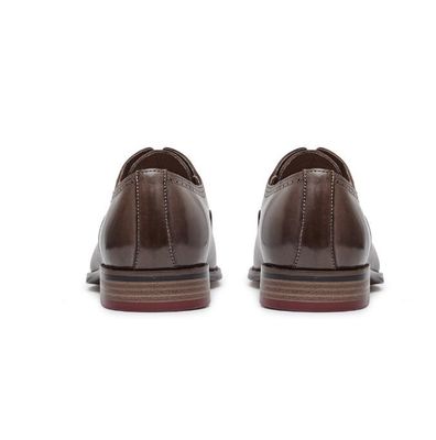 Duurzame 3cm Heel Mens Lederschoenen, Party Wear Schoenen Voor Mannen
