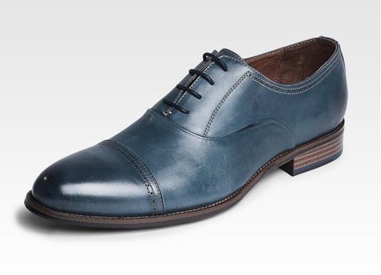 Duurzame 3cm Heel Mens Lederschoenen, Party Wear Schoenen Voor Mannen