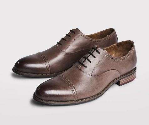 Duurzame 3cm Heel Mens Lederschoenen, Party Wear Schoenen Voor Mannen