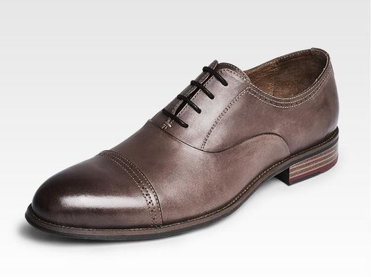 Duurzame 3cm Heel Mens Lederschoenen, Party Wear Schoenen Voor Mannen
