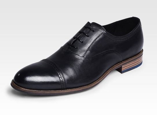 Duurzame 3cm Heel Mens Lederschoenen, Party Wear Schoenen Voor Mannen