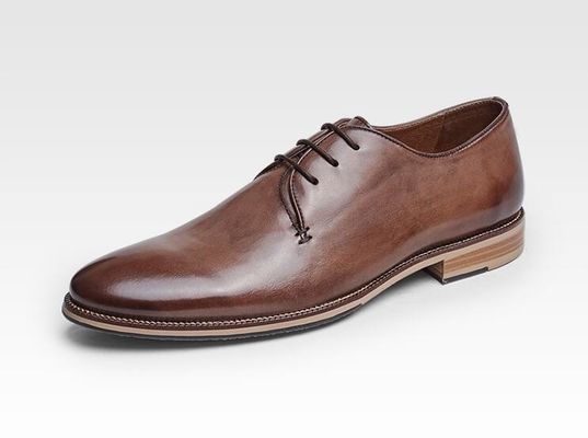 Goodyear Custom handgemaakte Oxford Mensen Lederschoenen met vier kleuren