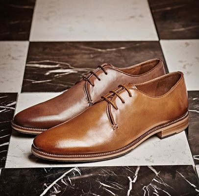 Goodyear Custom handgemaakte Oxford Mensen Lederschoenen met vier kleuren