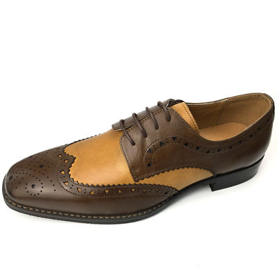 Lange geschiedenis Klassiek ontwerp Persoonlijke mannen Huid trouwschoenen