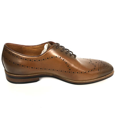 Engelse stijl mode mannen kantoor formele leren brogue schoenen met grote maat