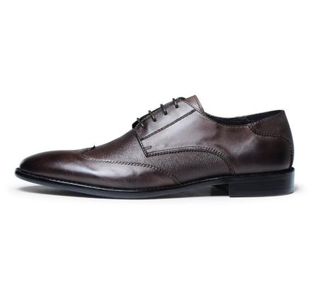 Italiaans ontwerp Echte Mensen Lederschoenen, Customized Man Formal Shoes