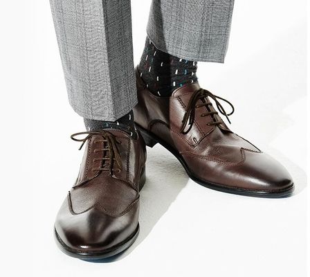 Italiaans ontwerp Echte Mensen Lederschoenen, Customized Man Formal Shoes