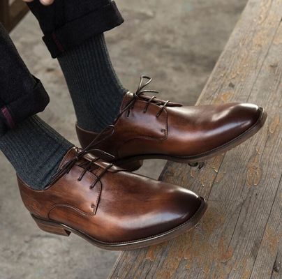 Formele kantoormedewerkers Formele jurk schoenen, Italiaanse echte lederen schoenen