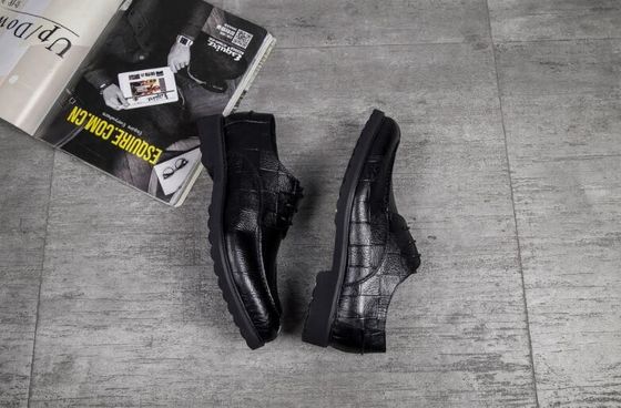 Zwarte slip op ronde teen mannen formele jurk schoenen lente / herfst Comfortabel