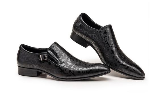 Echte python mannen leren schoenen, exotische slang geïmprimeerde klassieke schoenen.