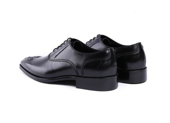 Echte Derby Mensen Lederschoenen, volledig handgemaakte Goodyear schoenen.