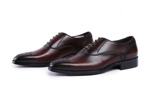 Echte Derby Mensen Lederschoenen, volledig handgemaakte Goodyear schoenen.