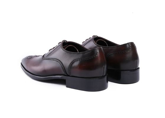 Echte Derby Mensen Lederschoenen, volledig handgemaakte Goodyear schoenen.