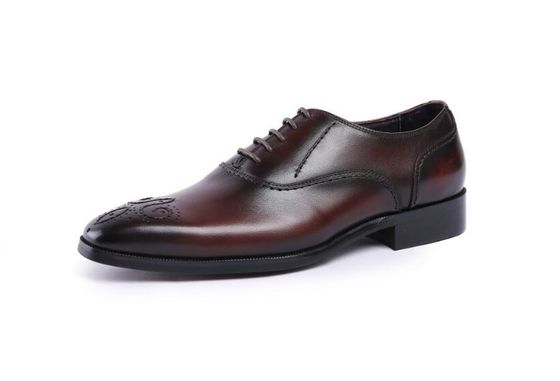 Echte Derby Mensen Lederschoenen, volledig handgemaakte Goodyear schoenen.