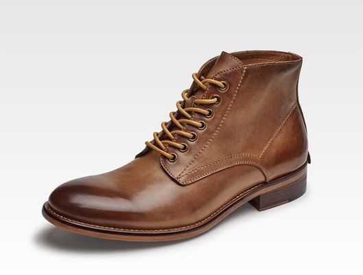 Classic Mens Waterdicht Winterkleding Laarzen Echt Huid OEM / ODM Service