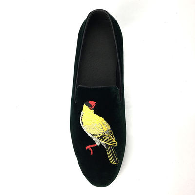 Comfortabele Mens Velvet Loafers Wear Resistente Zwarte Suede Leer Loafers