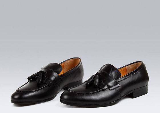 Echte Suede Tassel Loafers Mensenschoenen / Suede Lederschoenen ODM