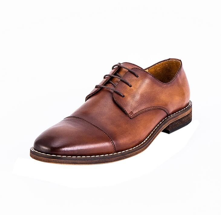Waterdicht Huwelijksjurk voor mannen Schoenen met kanten platte hiel gestreepte slip op schoenen